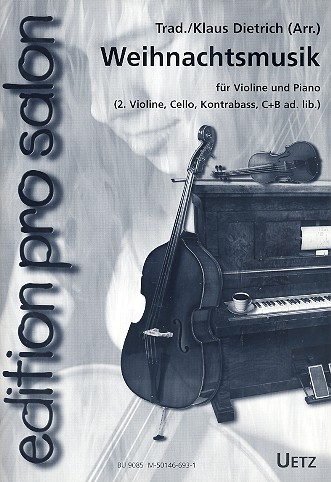 Weihnachtsmusik für Violine und Klavier