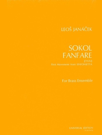 Sokol Fanfare for 9 trumpets, 2 tenor tubes,