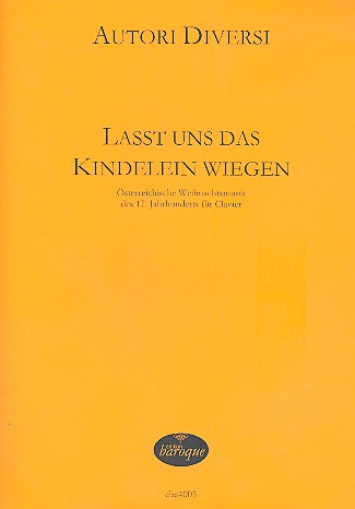 Lasst uns das Kindlein wiegen für Klavier