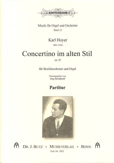 Concertino im alten Stil G-Dur op.20