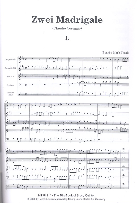 The big Book of Brass Quintets