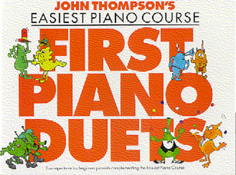 Easiest piano course first piano duets