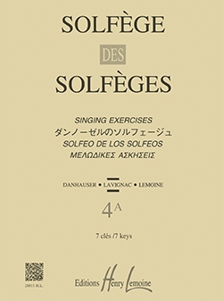 Solfege des solfeges vol.4a