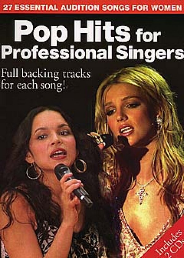 Pop Hits for professional Singers (+2 CD's):