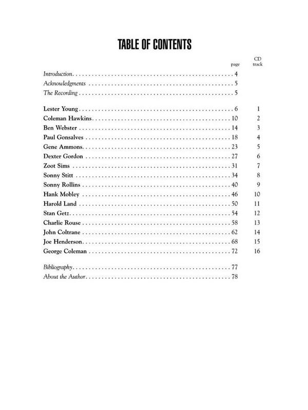 Jazz Saxophone (+CD): for saxophone