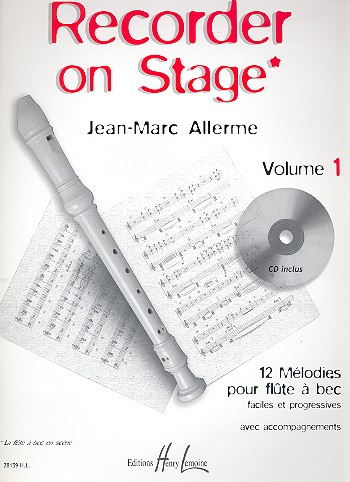 Recorder on stage vol.1 (+CD)