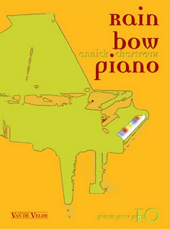 Rainbow piano pieces 