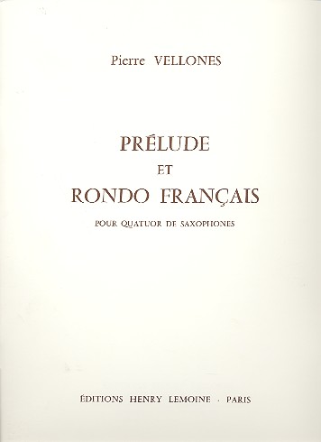 Prelude et rondo francais pour