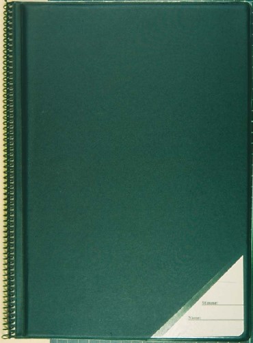 Notenmappe Bachformat mit 25 Taschen