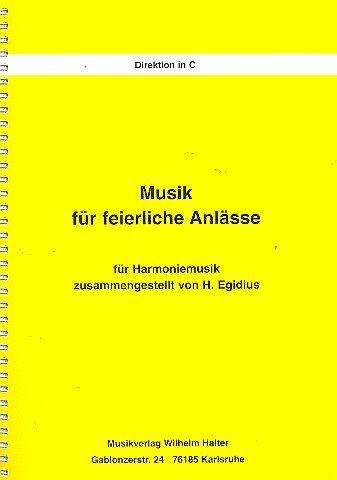 Musik für feierliche Anlässe