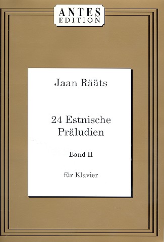 24 estnische Präludien Band 2