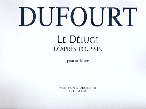 Le deluge d'apres Poussin pour