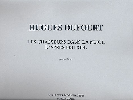 Les chasseurs dans la neige