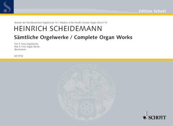 Sämtliche Orgelwerke Band 3