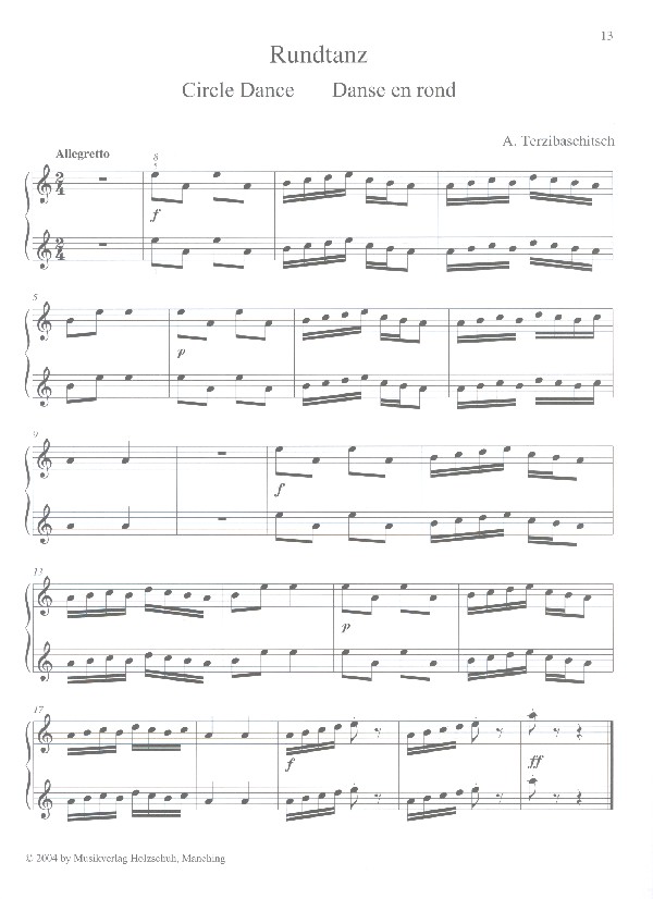 Vierhändige Tastenträume Band 2