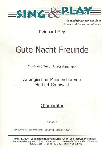 Gute Nacht Freunde