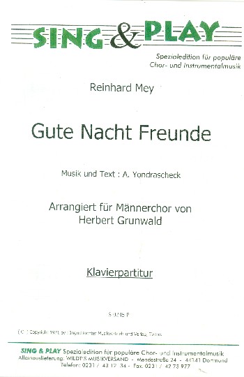 Gute Nacht Freunde