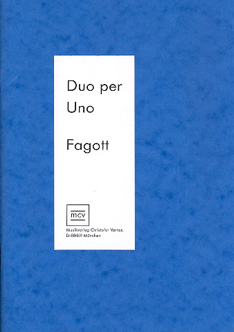 Duo per uno  (+CD) für Fagott