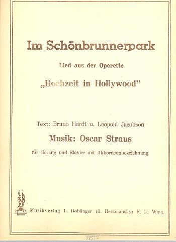 Im Schönbrunnerpark für Gesang