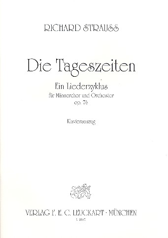 Die Tageszeiten op.76