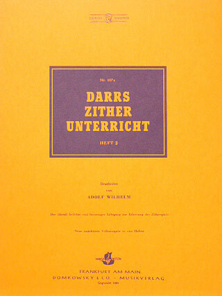 Darrs Zither Unterricht Band 3