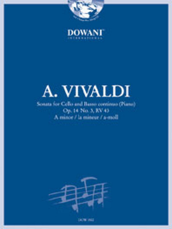Sonate a-Moll op.14,3 RV43 (+CD)