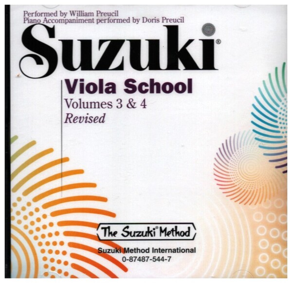 Suzuki Viola School vol.3-4 