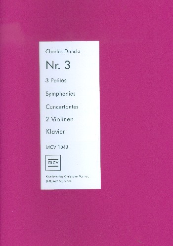 3 kleine konzertante Sinfonien Nr.3