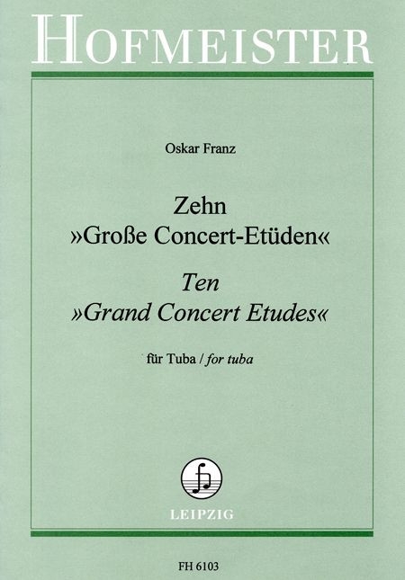 10 große Konzertetüden für Tuba