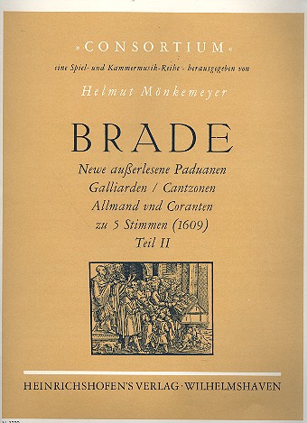 Newe außerlesene Paduanen, Galliarden,
