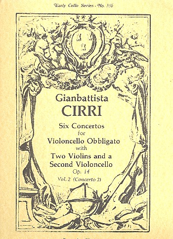 Concerto op.14,2 for violoncello