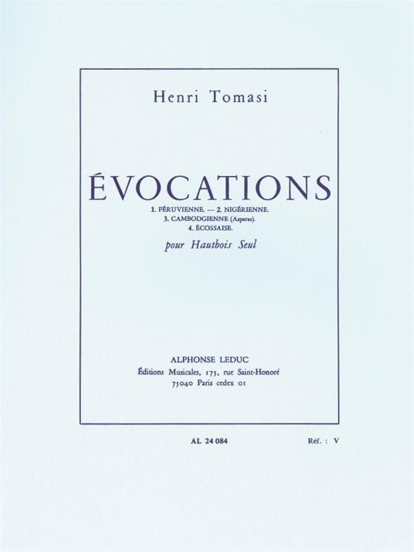 Evocations pour hautbois