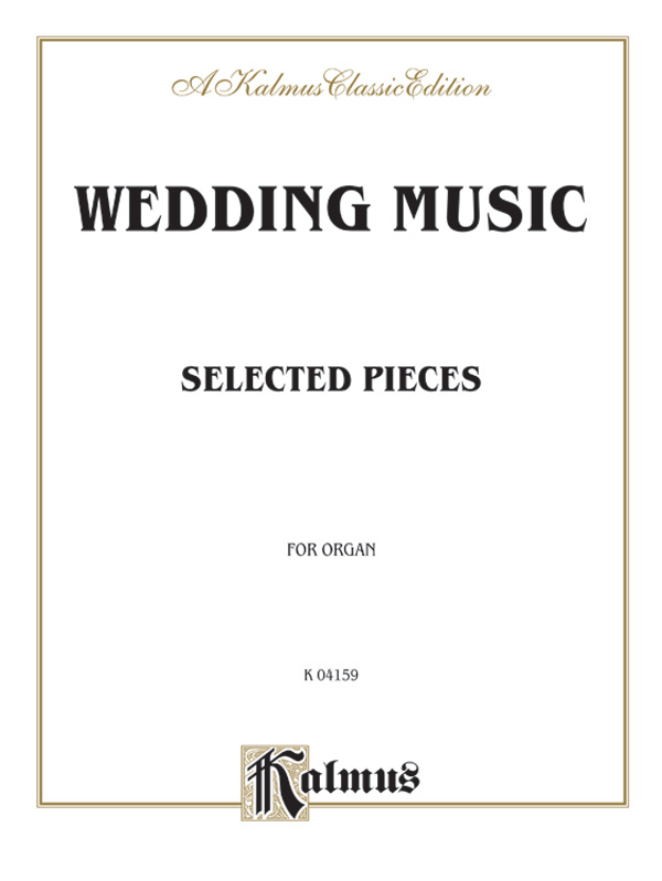 Wedding music selected