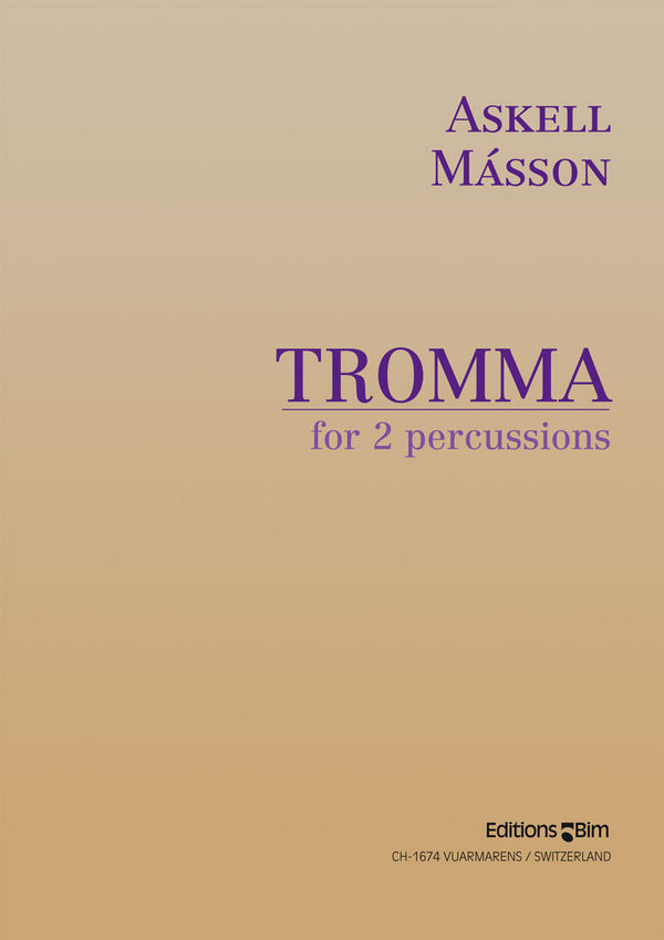 Tromma for 2 percussions