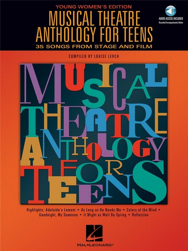 Musical theatre anthology for