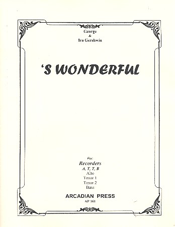 's wonderful for recorders
