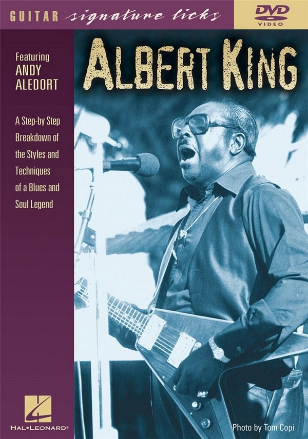 Albert King DVD-Video, guitar signature licks