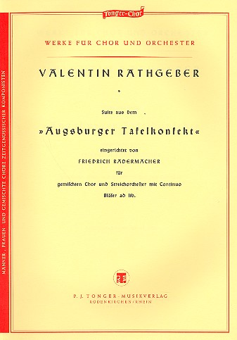 Suite aus 'Augsburger Tafelkonfekt'