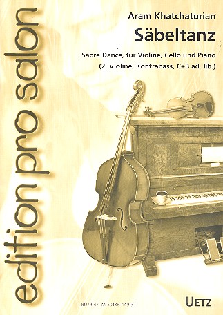 Säbeltanz für Violine, Cello und Klavier
