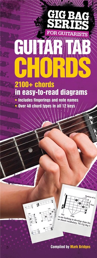 The gig bag book of guitar tab chords over 2100 chords