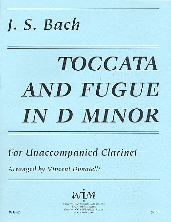 Toccata and fugue in d minor