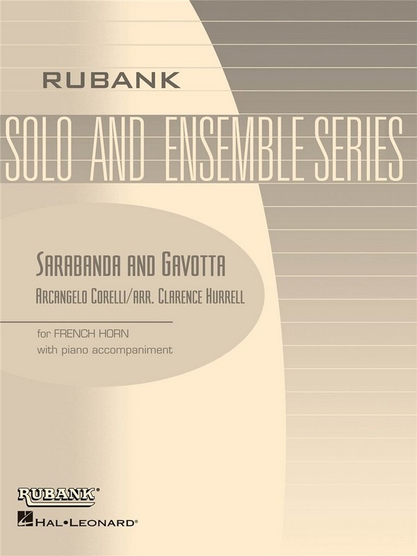 Sarabanda and Gavotte for french horn in F