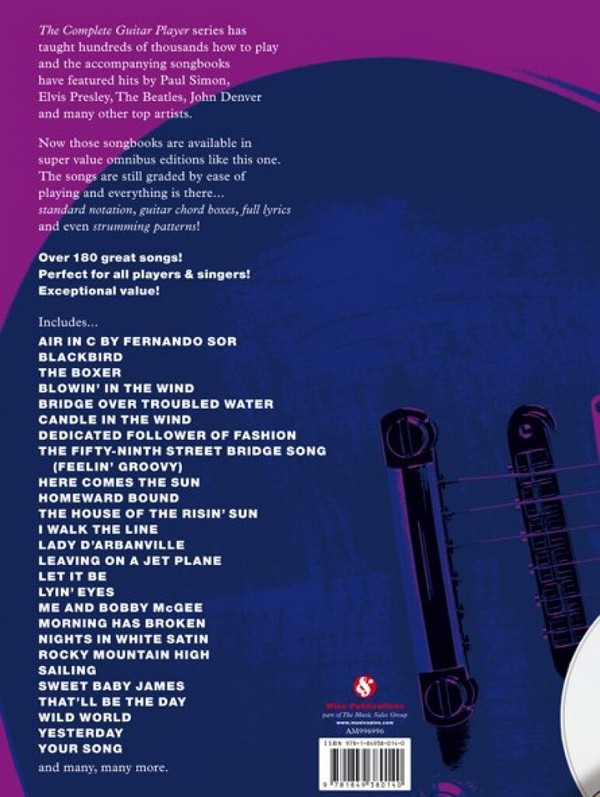 The complete guitar player songbook vol.1 (+CD):