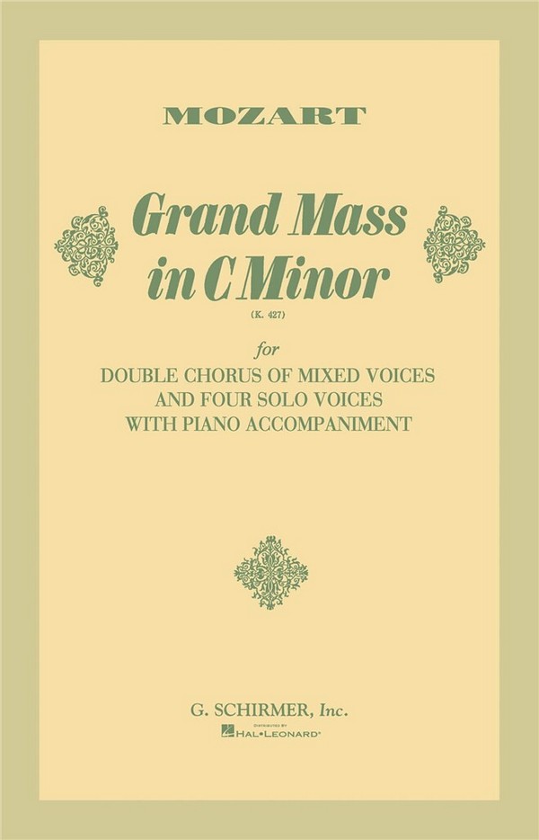 Grand mass c minor KV427 for double