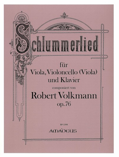 Schlummerlied op.76 für Viola,