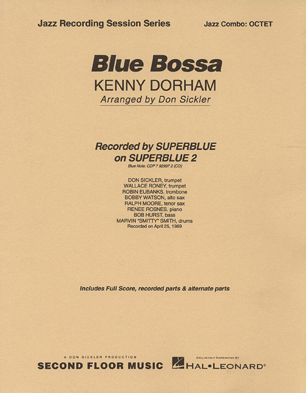 Blue bossa: for jazz combo octet