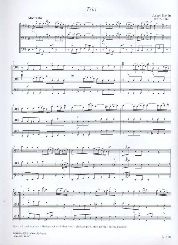 Chamber music for violoncellos