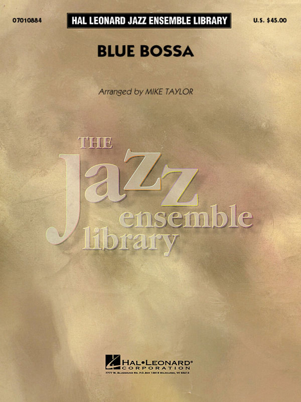 Blue bossa: for jazz ensemble