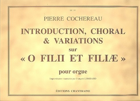 Introduction, Choral et Variations sur 'O Filii et Filiae'