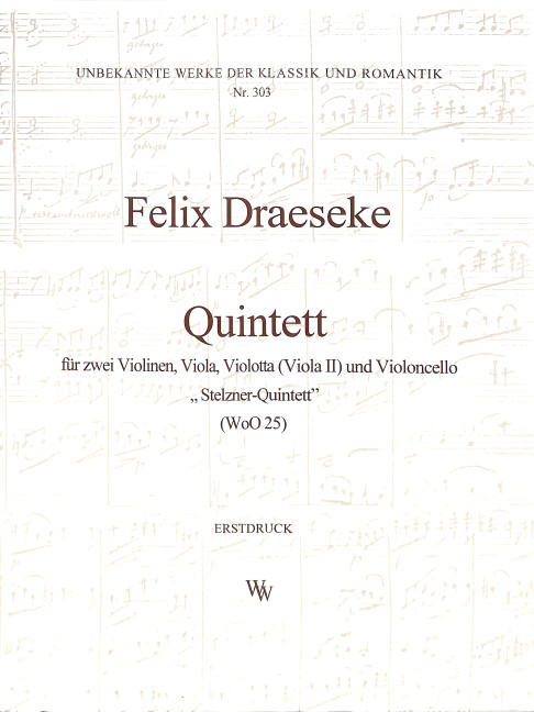Quintett WoO25 für 2 Violinen,